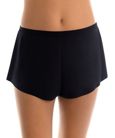 Slimming Control Jersey Tap Swim Shorts Black $51.94 Swimsuits