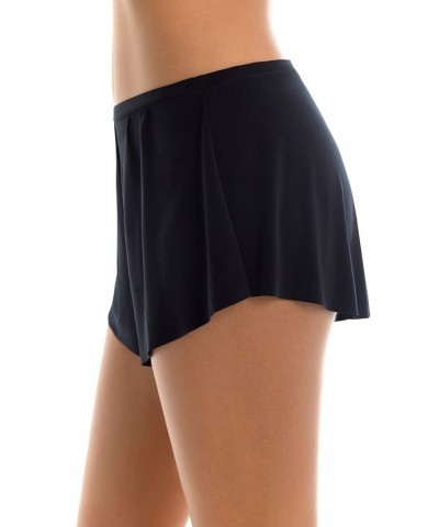 Slimming Control Jersey Tap Swim Shorts Black $51.94 Swimsuits