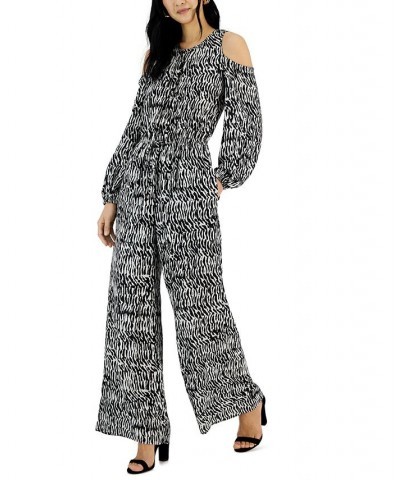 Women's Cold-Shoulder Wide-Leg Jumpsuit Elora Surface $24.50 Dresses