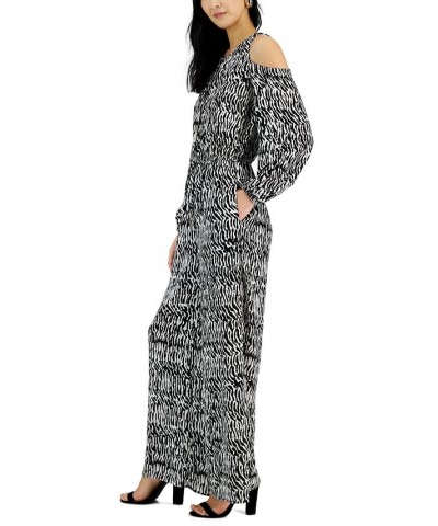 Women's Cold-Shoulder Wide-Leg Jumpsuit Elora Surface $24.50 Dresses