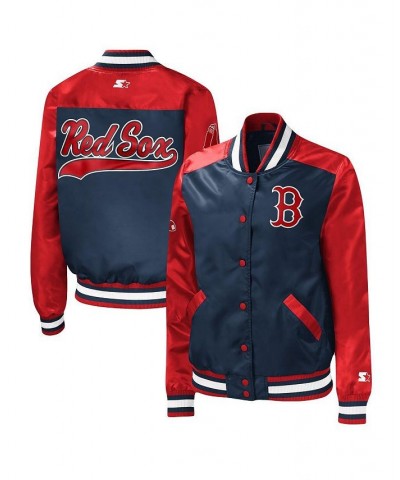 Women's Navy Boston Red Sox The Legend Full-Snap Jacket Navy $44.55 Jackets
