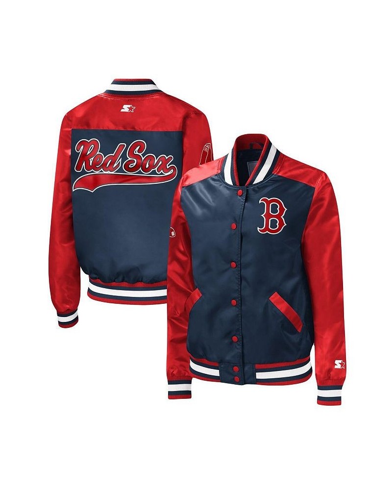 Women's Navy Boston Red Sox The Legend Full-Snap Jacket Navy $44.55 Jackets