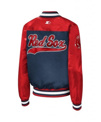 Women's Navy Boston Red Sox The Legend Full-Snap Jacket Navy $44.55 Jackets