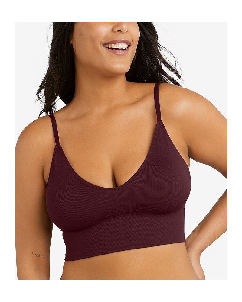 Women's Pure Comfort Feel Good Seamless Brami DM2302 Nightfire Red $15.11 Bras