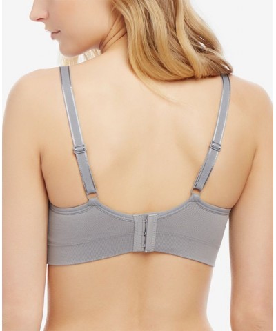 Full Busted Seamless Nursing & Maternity Bra Flat Grey $15.00 Bras