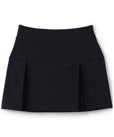 School Uniform Women's Active Skort Above the Knee Black $25.94 Skirts