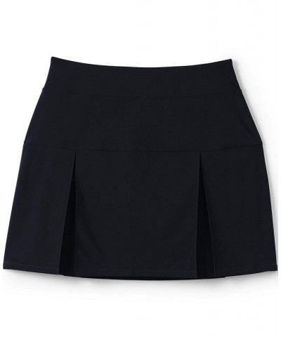 School Uniform Women's Active Skort Above the Knee Black $25.94 Skirts