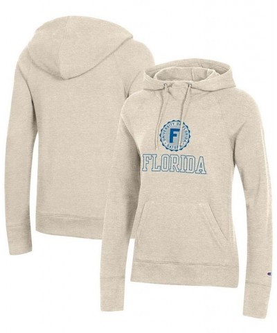 Women's Heathered Oatmeal Florida Gators College Seal Pullover Hoodie Heathered Oatmeal $33.59 Sweatshirts