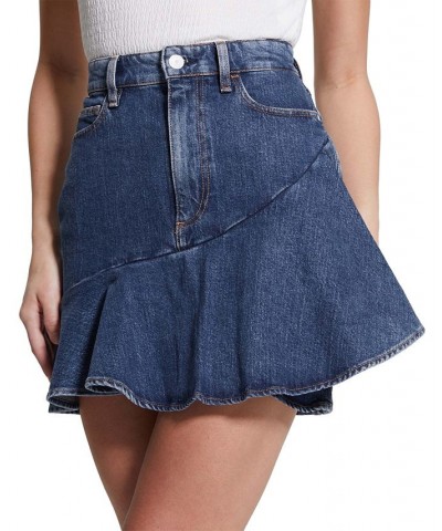 Women's Eco Claud Denim Skirt Cloudy. Wash $50.76 Skirts