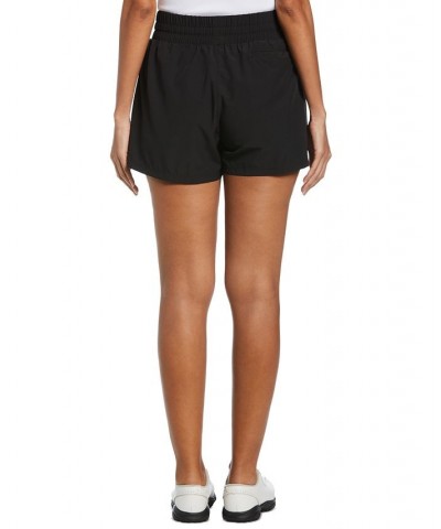 Women's Essential Woven Pull-On Tennis Shorts Caviar $21.60 Shorts