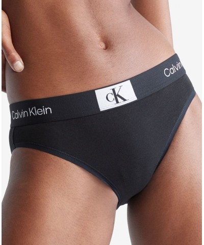 Women's 1996 Modern Bikini Underwear QF7222 Black $11.60 Panty