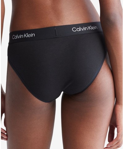 Women's 1996 Modern Bikini Underwear QF7222 Black $11.60 Panty