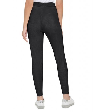 Women's Honeycomb Jogger Pants Black $19.69 Pants