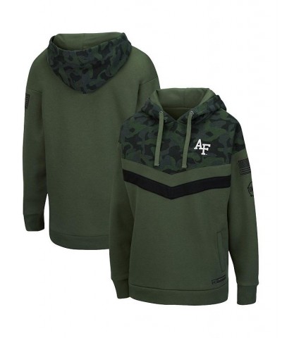 Women's Olive Camo Air Force Falcons OHT Military-Inspired Appreciation Extraction Chevron Pullover Hoodie Olive, Camo $35.00...