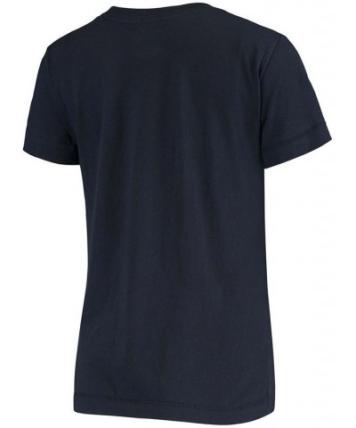 Women's Navy Gonzaga Bulldogs University College Seal V-Neck T-shirt Navy $15.05 Tops
