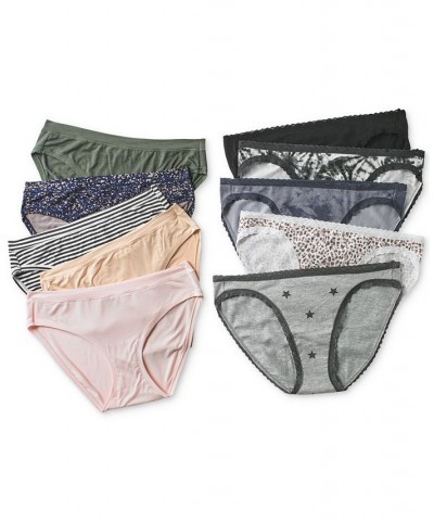 Women’s Lace Trim Bikini Underwear Water Tiedye $8.63 Panty
