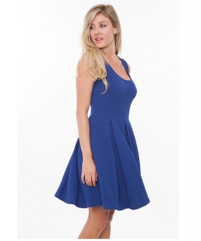 Women's Crystal Dress Blue $31.86 Dresses