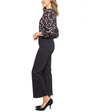 Women's Relaxed Flared Jeans Black Rinse $25.93 Jeans